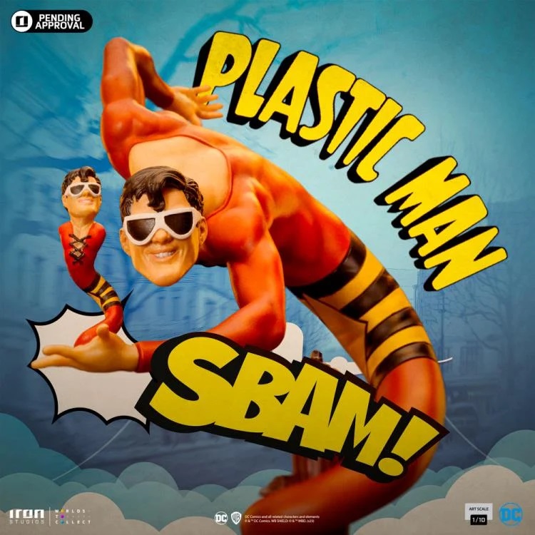 Pre-Order Iron Studios DC Comics Plastic Man Art Scale Statue
